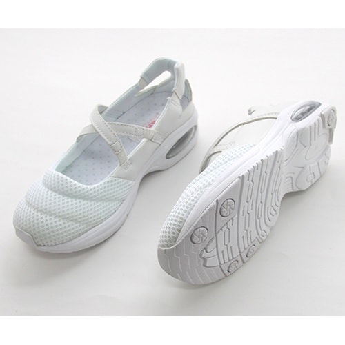 176412 シューズ・クロス紐 白M