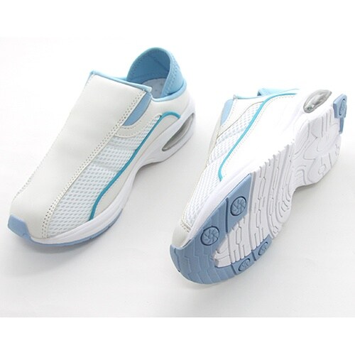 182272 シューズ・スリッポン青M