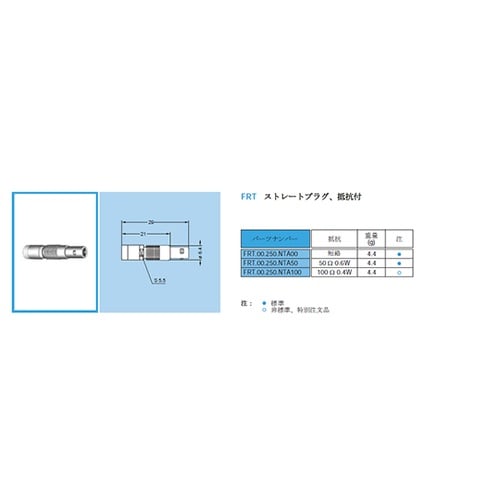 FRT.00.250.CTA50 終端器