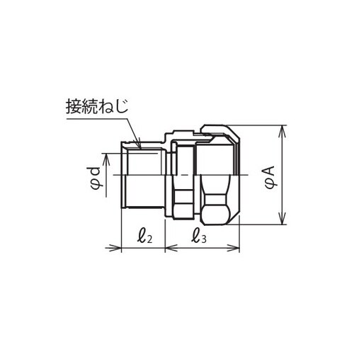 WUG30WP防水プリカ用コンビカップ