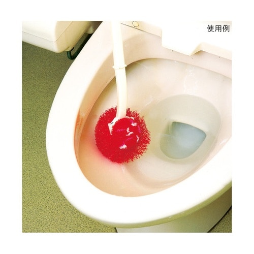 花 柄付きたわし 13535