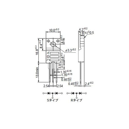FMB−29Lショットキバリアダイオード