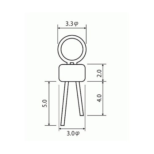 オシロプローブ用チェック端子 1.0Φ穴