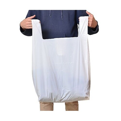 大容量レジ袋乳白 S 1ケース(20枚×