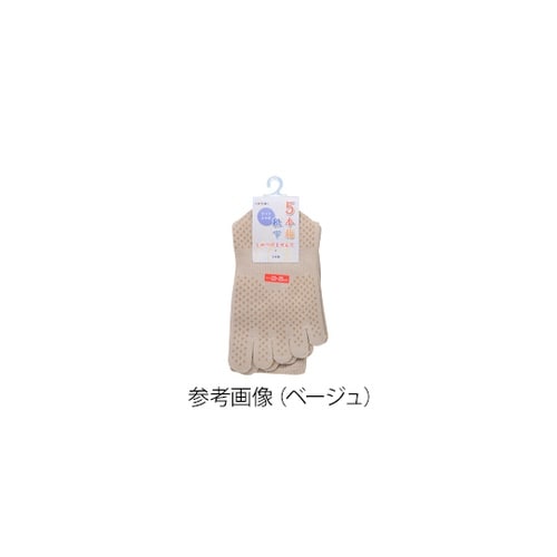 紳士ゆったり5本指すべり止めソックス グ