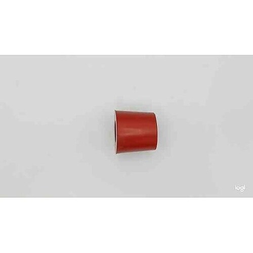 穴付き赤ゴム栓 10号 Φ16