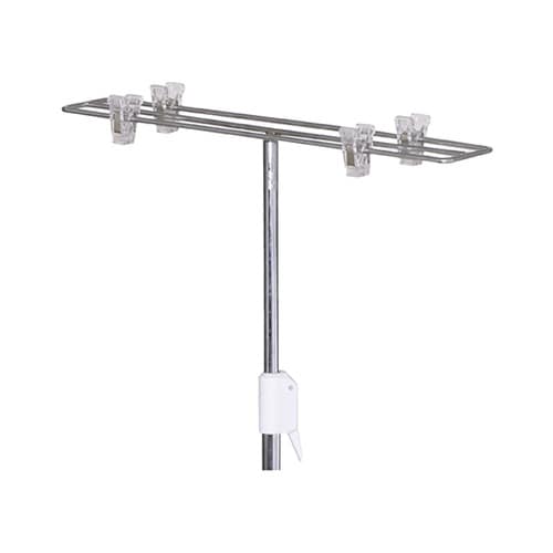 フロアスタンド 両面用 クローム 1台