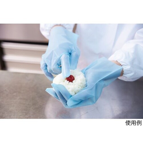 PD−110 ポリエチレン手袋 青 S