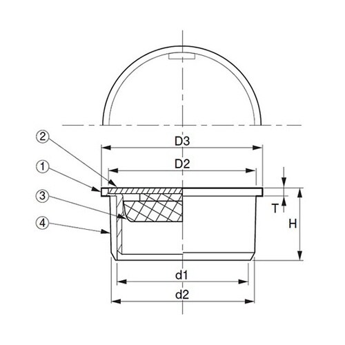 D−COV−N−PU 40 掃除口