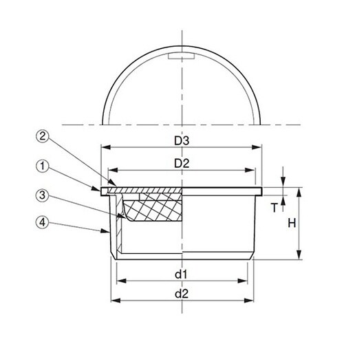 D−COV−N−PU 50 掃除口