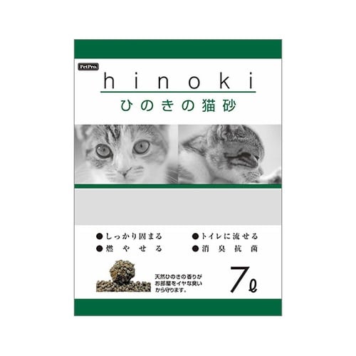 ペットプロ ひのきの猫砂 7L 5083