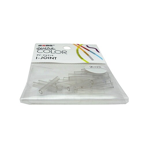 デザインワイヤーアイジョイント透明20個