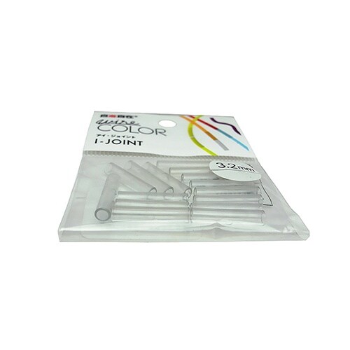 デザインワイヤーアイジョイント透明15個