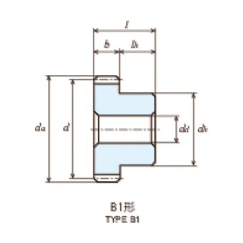 白POM平歯車 S50D 20B−030