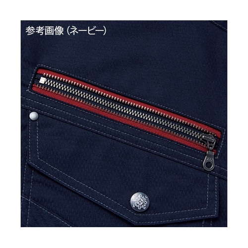 54030 空調服長袖ブルゾン 銀 5L