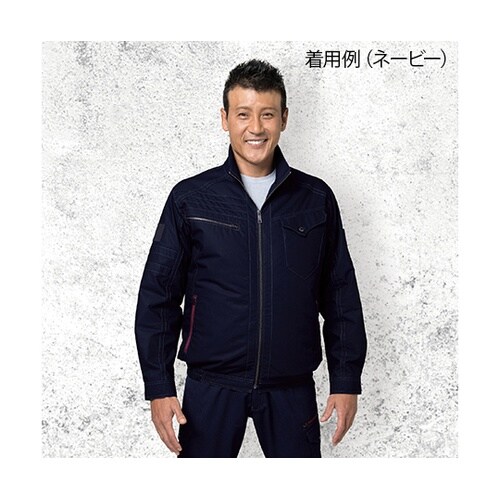 54070 空調服長袖ブルゾン 銀 S