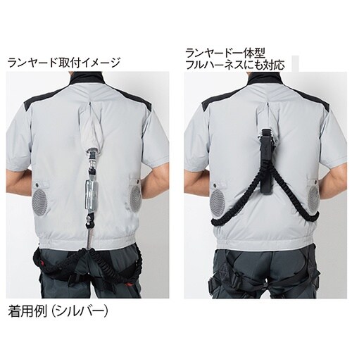 54080 空調服長袖ブルゾン 紺 L