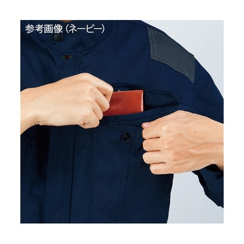 74040 空調服長袖ブルゾン 紺 SS