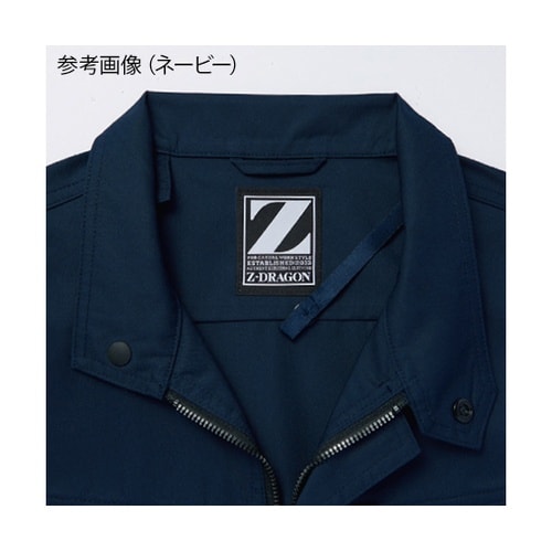 74040空調服長袖ブルゾンシック黒SS