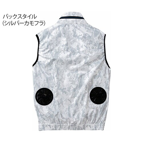 74060 空調服ベスト ブラック M