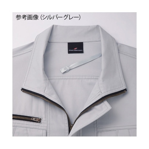 87050空調服長袖ブルゾン銀グレー4L