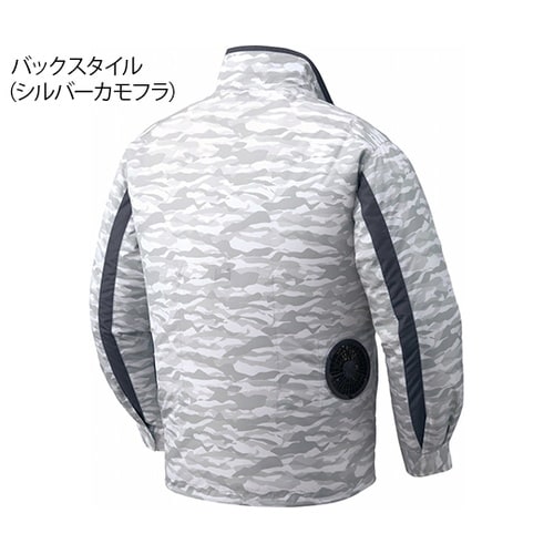 87060長袖ジャケットチャコール灰SS