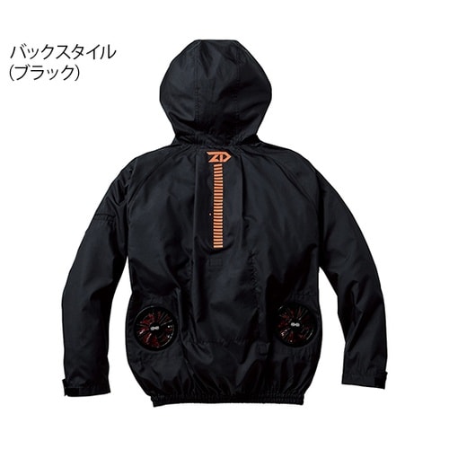 74160 空調服長袖ブルゾン 黒 S