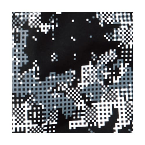 74210 長袖ブルゾン黒カモフラ EL