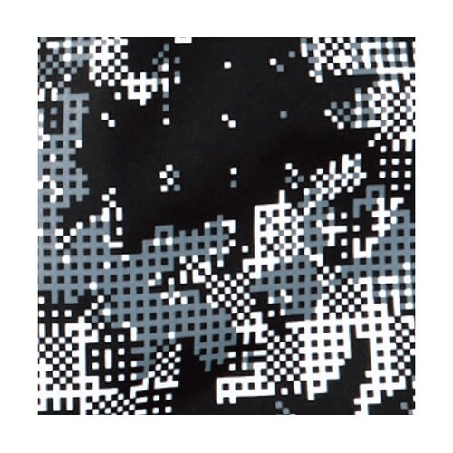 74210 長袖ブルゾン黒カモフラ 5L