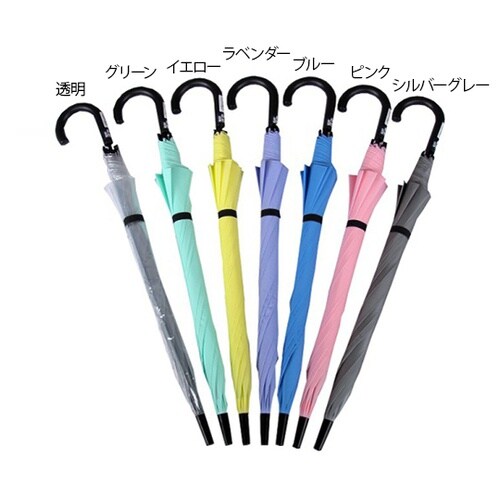 60cm POEジャンプ傘・グリーン 1