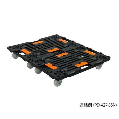 PD−427−3SN 静音樹脂平台車4台