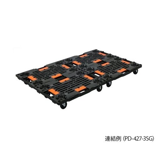 PD−427−3SN 静音樹脂平台車4台