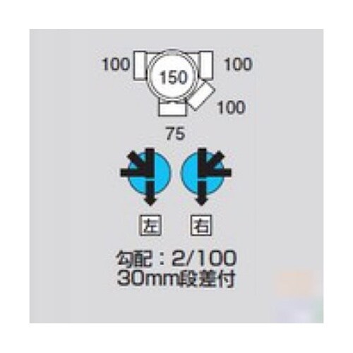 M−YWS右100X100X75−150
