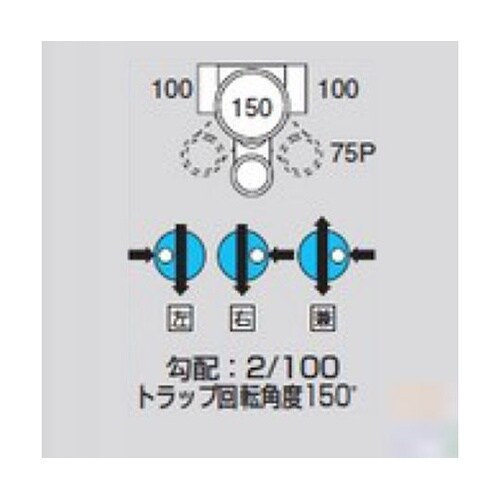 M−UT右100X75P−150ビニマス