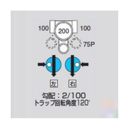 M−UT右100X75P−200ビニマス