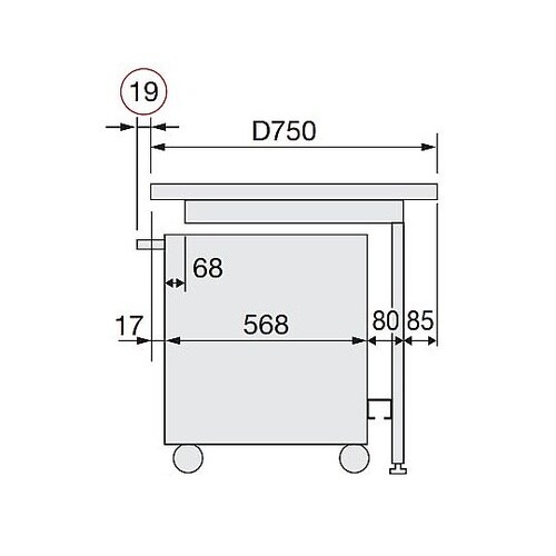 SUS3−187FC ステンレス作業台