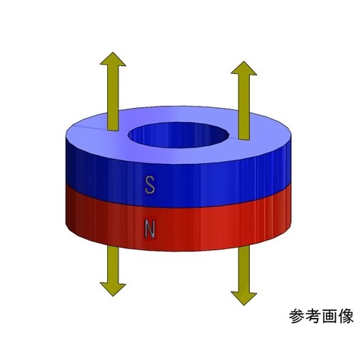 NRL0098 ネオジム磁石リング型5個