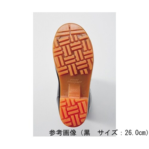 S3208 安全長靴 白 25.5cm