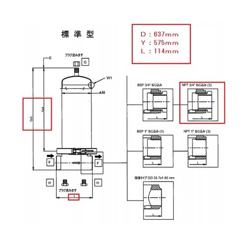 FVF−AFI−1−20 ハウジング