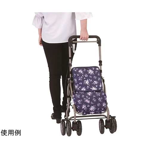 ウェルキャリー 紺 花柄 YX−500K