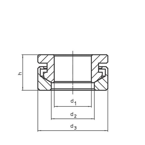23050.0506 球面ワッシャー 鋼