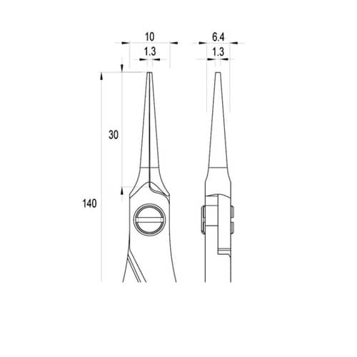 ES6025CRBGIT 精密プライヤー