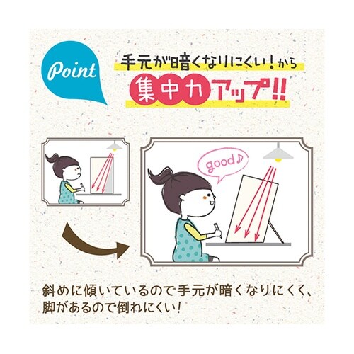 LV−7392−I 集中できる勉強ブース