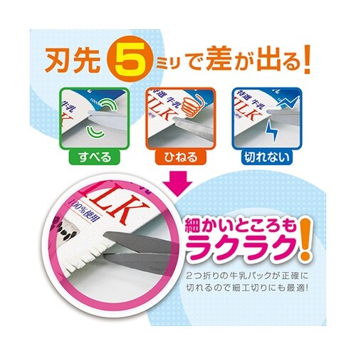 SK−5247−P 学童はさみ 桃