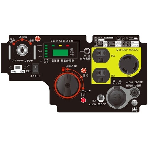 0658617 インバーター発電機