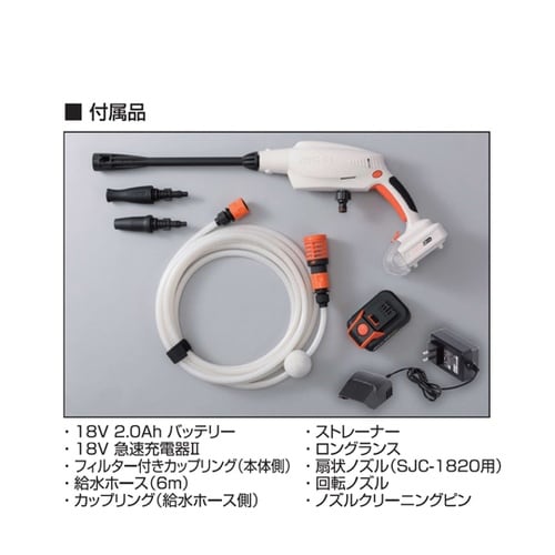 0598574 洗浄機 18V2.0Ah