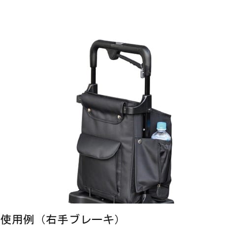No.835 シルバーカー 黒 右手用