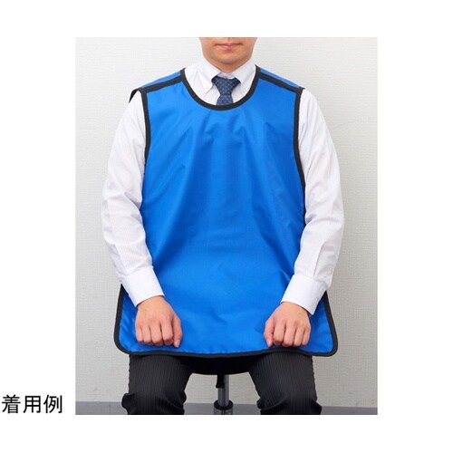 HB06−1B X線防護エプロン ブルー