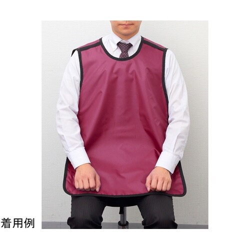HB06−1R X線防護エプロン レッド