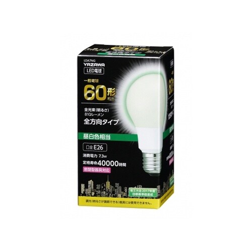 LDA7NG 一般電球形LED60W相当